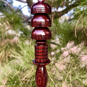 The Hunter Healer - A Classic Wooden Pendulum for Energy Healing, Energy Clearing & Manifestation