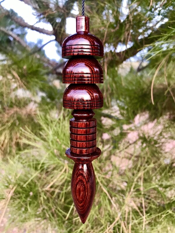 The Hunter Healer - A Classic Wooden Pendulum for Energy Healing, Energy Clearing & Manifestation