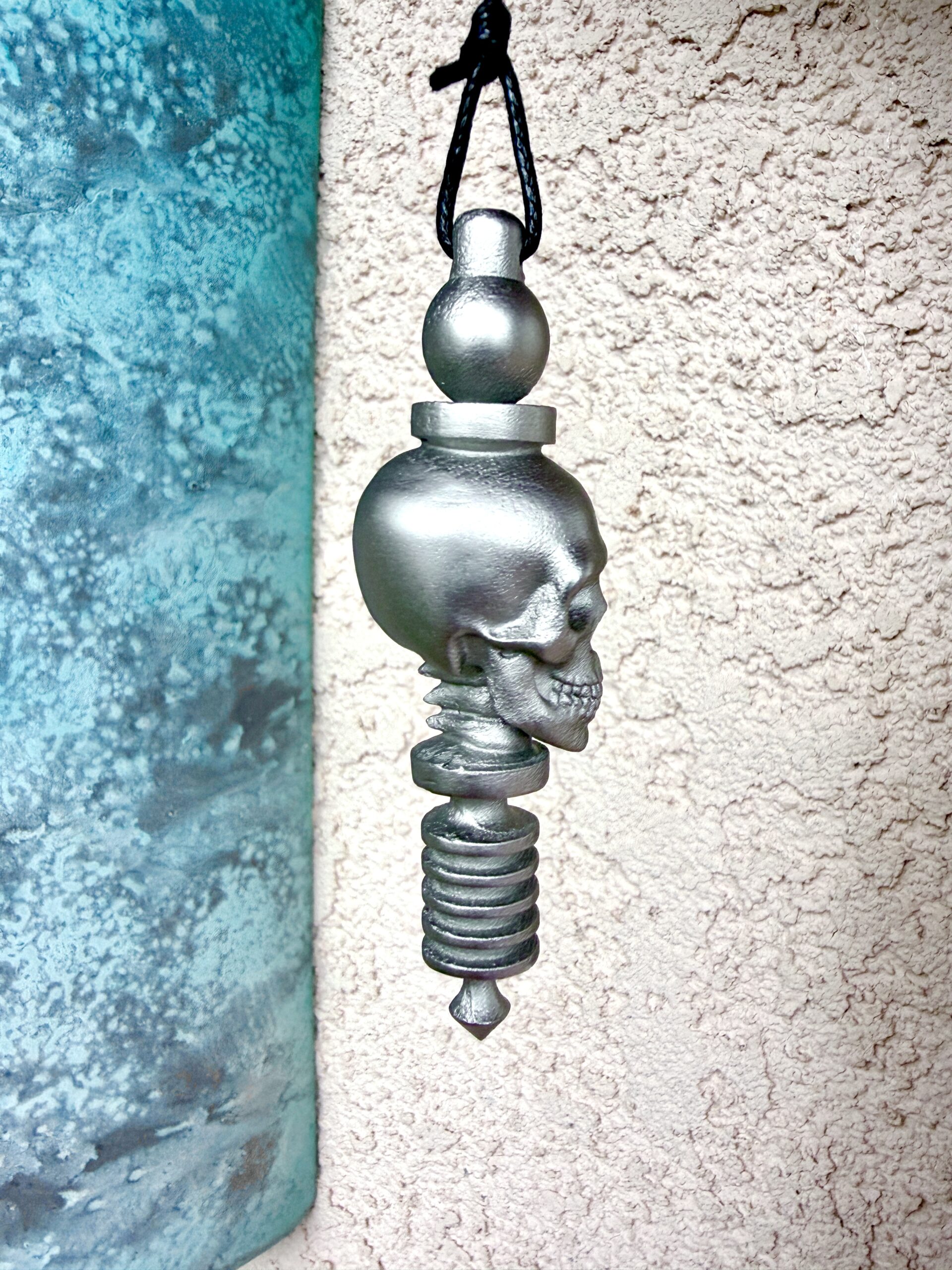The Skull – A Powerful Steel Pendulum for Energy Healing, Energy Clearing, and Manifestation - Image 3