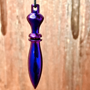 Violet Flame Thoth - A Medium Sized Pendulum for Energy Healing, Manifestation & Dowsing