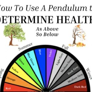 How To Use A Pendulum To Determine Health: As Above So Below