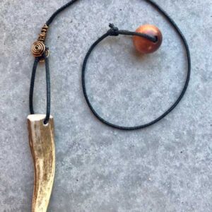 The Shaman - A Natural Antler Pendulum for Manifestation & Dowsing