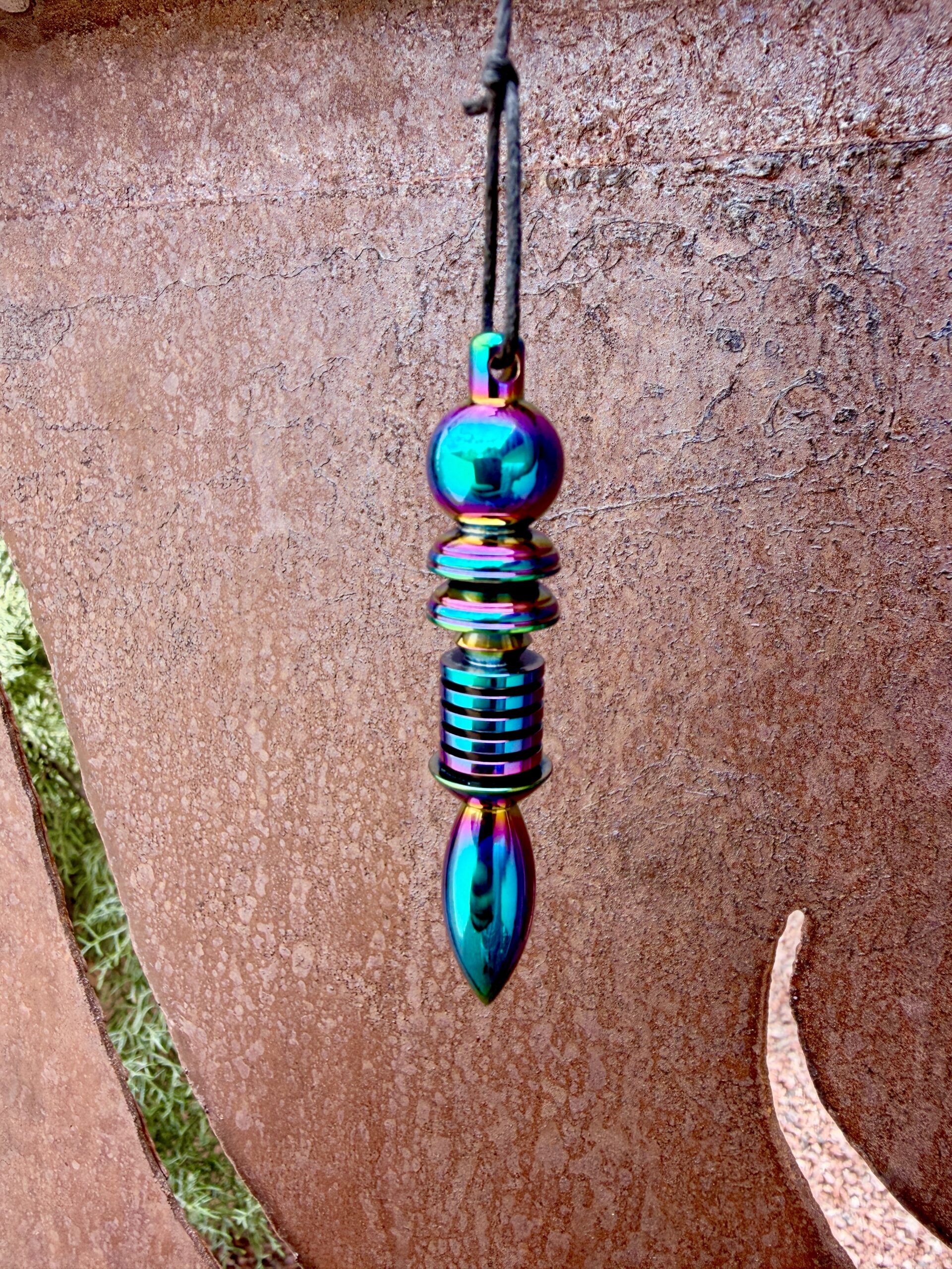 The Rainbow Egyptian, a Medium Weight Pendulum for Distance Energy Healing - Image 9