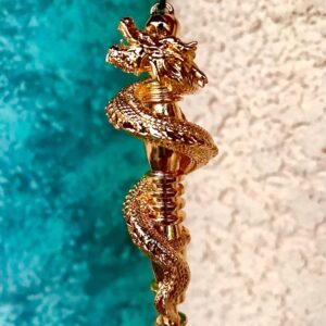 The Golden Dragon — A Powerful, Solidly Built Pendulum for Luck, Wealth, Healing, and Harmony