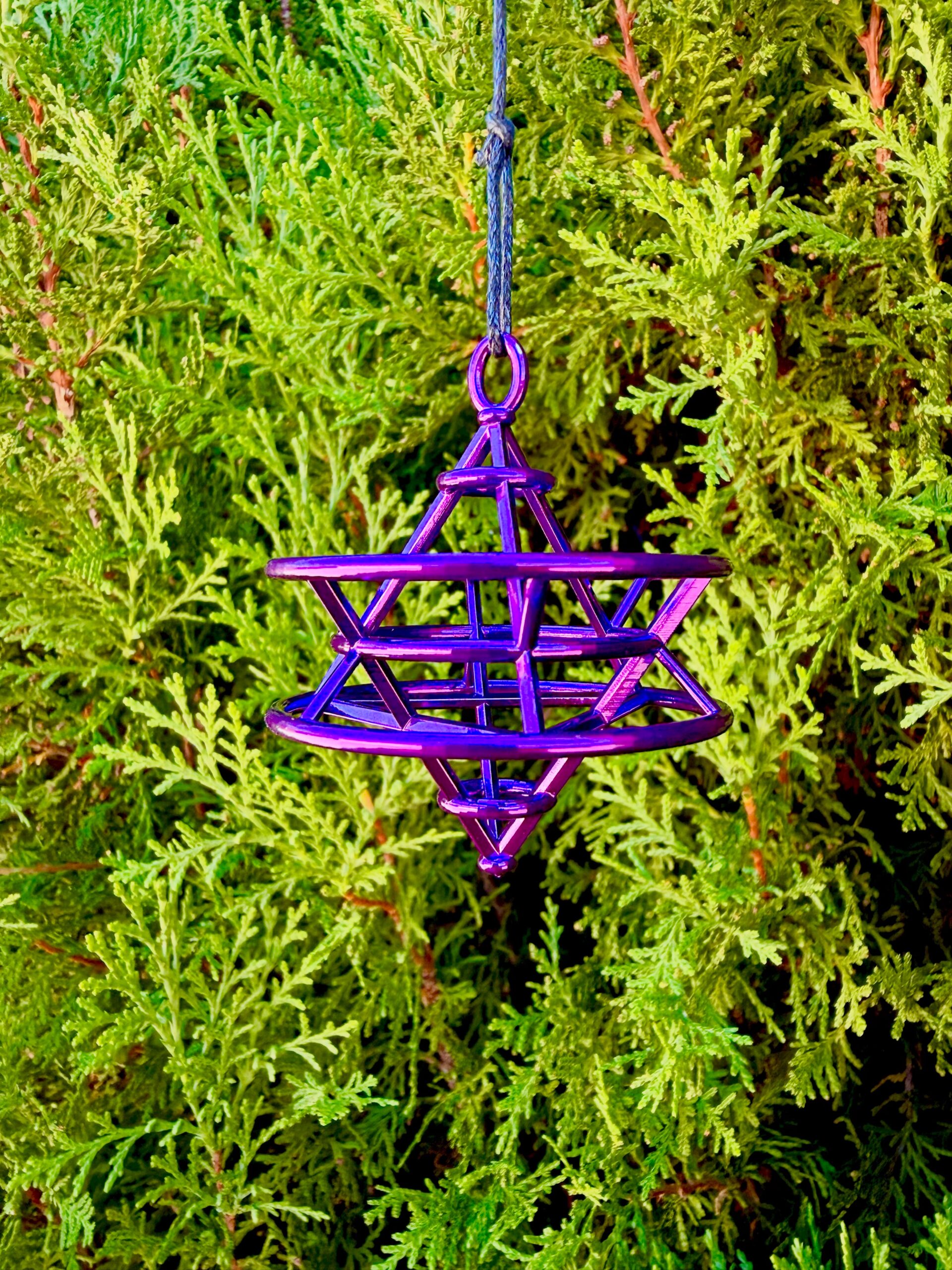Violet Flame Cosmic Merkaba - A High Vibe Energy Healer - Image 4