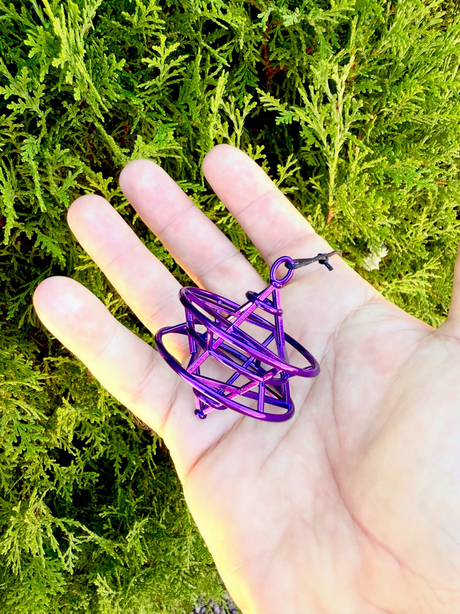 Violet Flame Cosmic Merkaba - A High Vibe Energy Healer - Image 2
